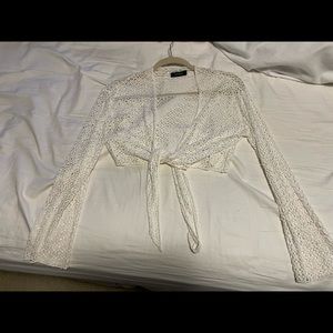 White sheer shall (FROM ITALY)